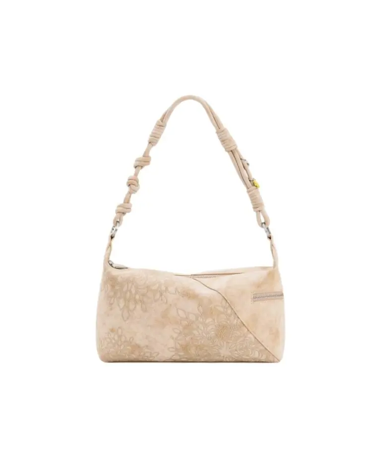Desigual - Γυναικεία Τσάντα Ώμου Sierra Sand Huntington 26SAXPB7-1018 Μπεζ