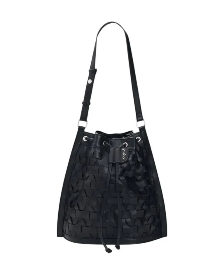Desigual - Γυναικεία Τσάντα Πλάτης Argon Black Harlan 26SAKP13-2000 Μαύρο