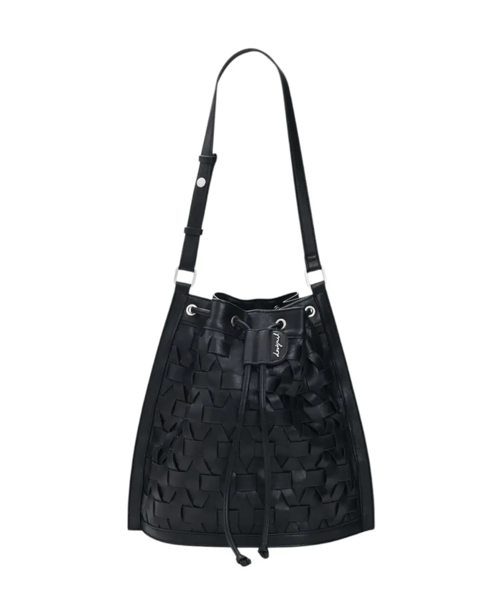 Desigual - Γυναικεία Τσάντα Πλάτης Argon Black Harlan 26SAKP13-2000 Μαύρο