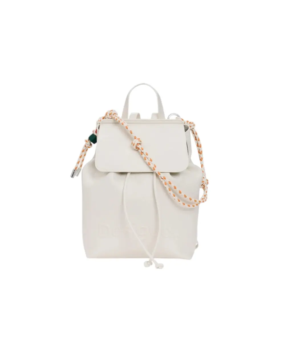 Desigual - Γυναικεία Τσάντα Πλάτης Luena Mini 26SAKP18-1008 Λευκό