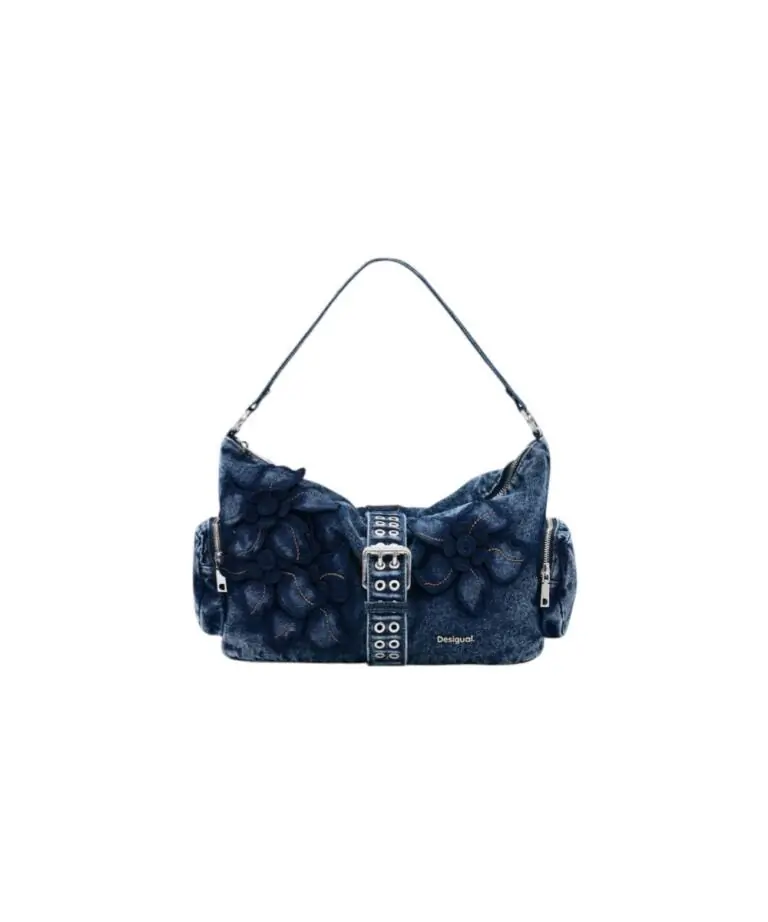 Desigual - Γυναικεία Τσάντα 'Ωμου Curio Banaba 26SAXD21-5008 Μπλε
