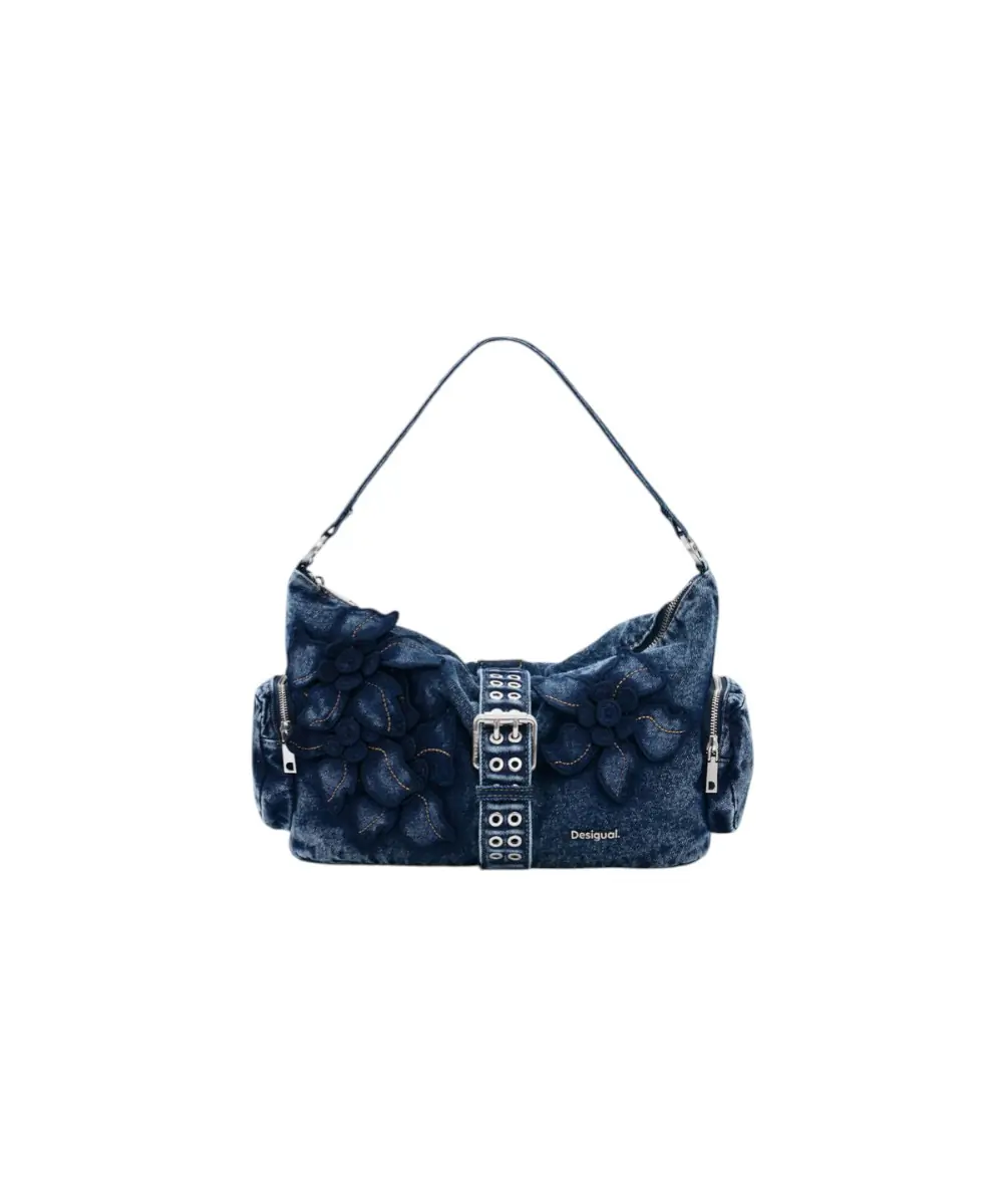 Desigual - Γυναικεία Τσάντα 'Ωμου Curio Banaba 26SAXD21-5008 Μπλε