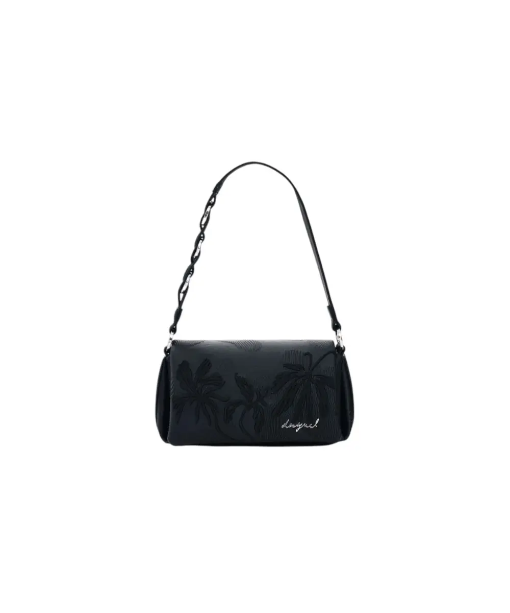 Desigual - Γυναικεία Τσάντα 'Ωμου Mirenis Naron Mini Flap 26SAXP88-2000 Μαύρο