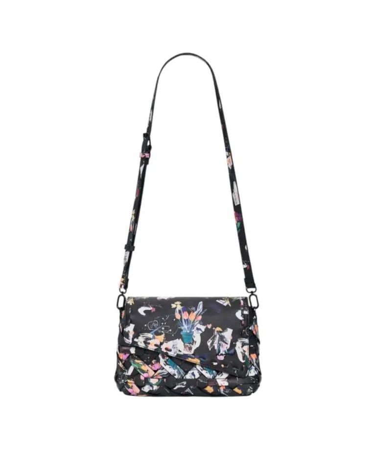 Desigual - Γυναικεία Τσάντα 'Ωμου Osmio Phuket Mini Soft 26SAXPB0-2000 Μαύρο