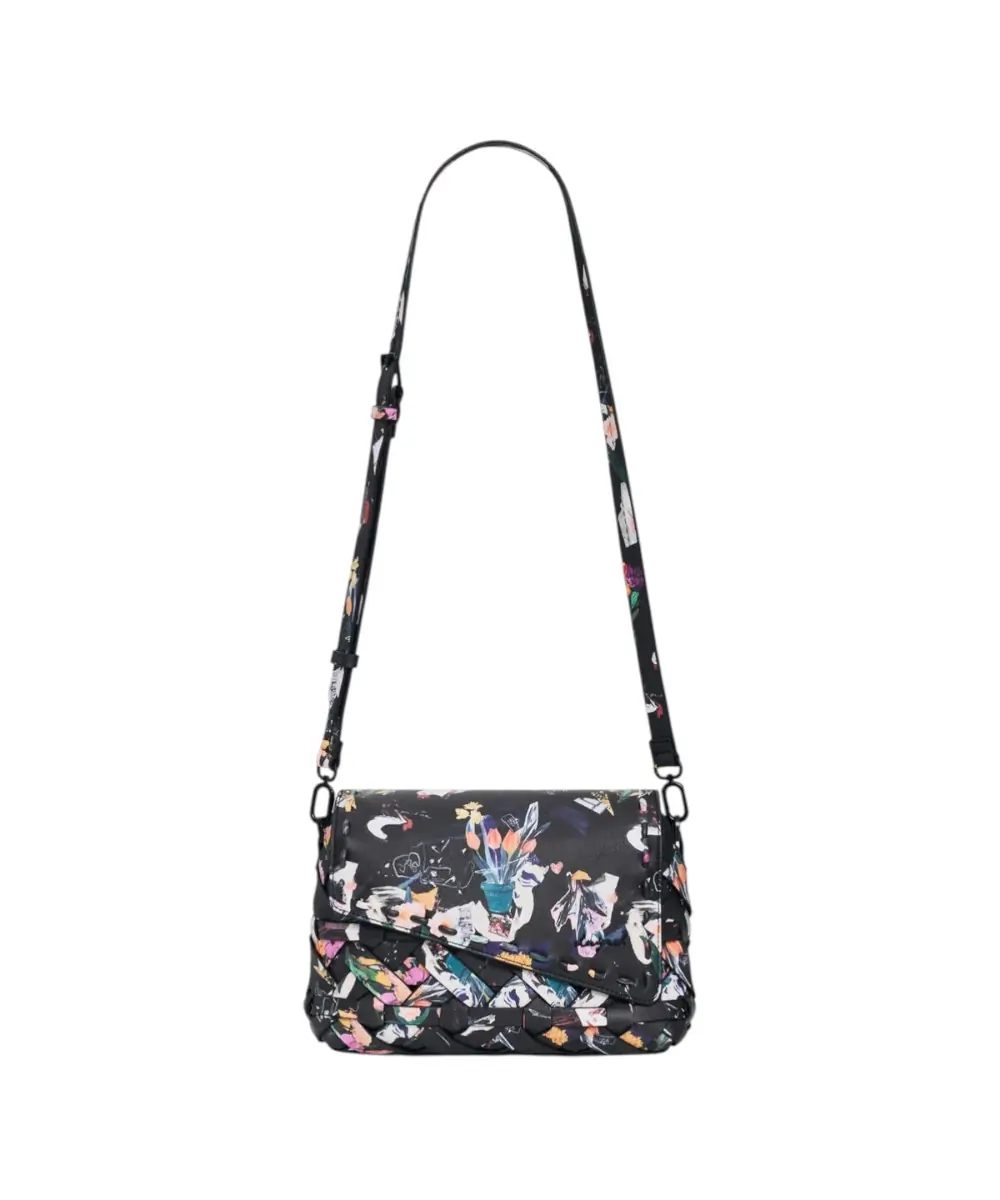 Desigual - Γυναικεία Τσάντα 'Ωμου Osmio Phuket Mini Soft 26SAXPB0-2000 Μαύρο