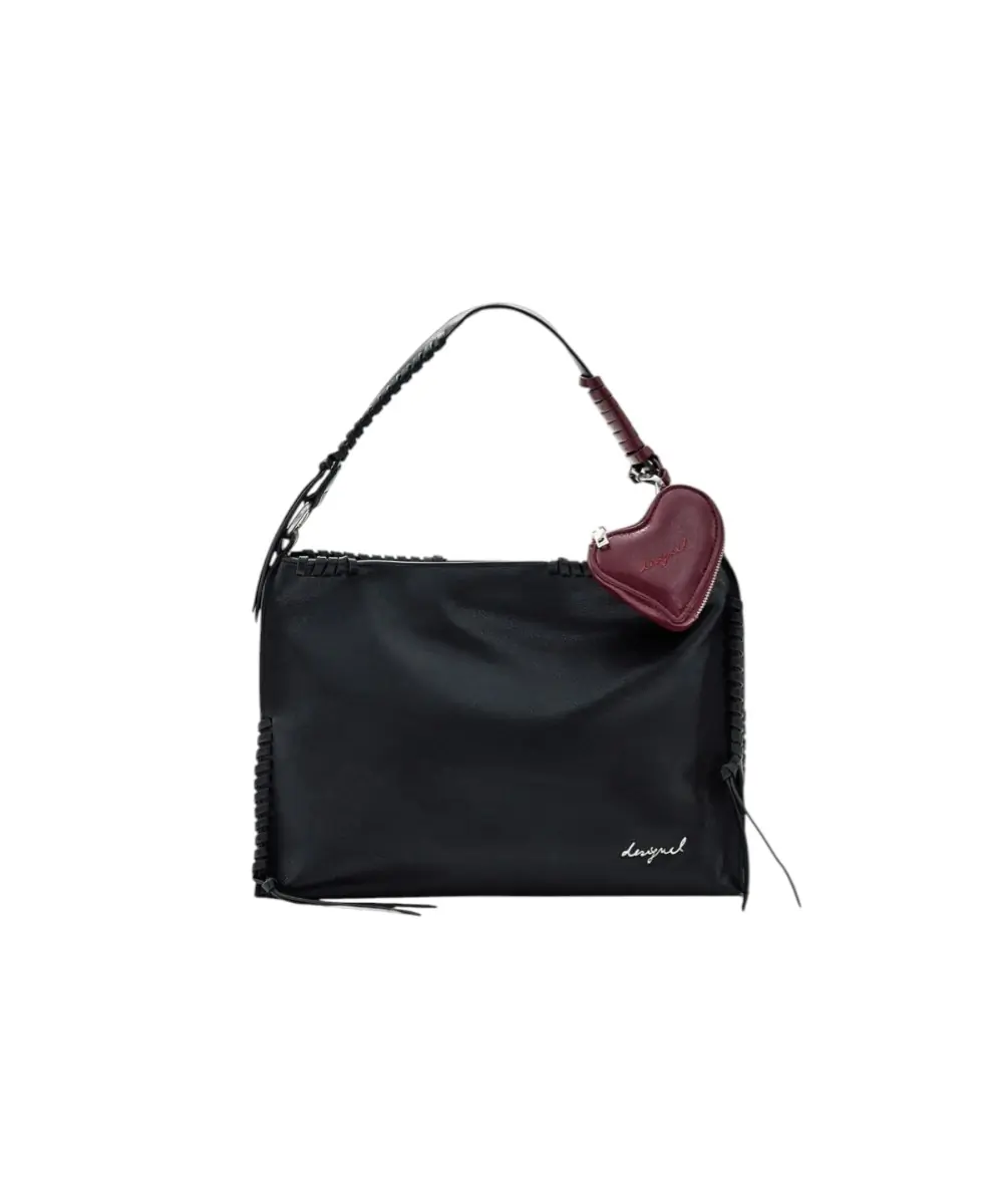 Desigual - Γυναικεία Τσάντα 'Ωμου Torio Leiria 26SAXP93-2000 Μαύρο