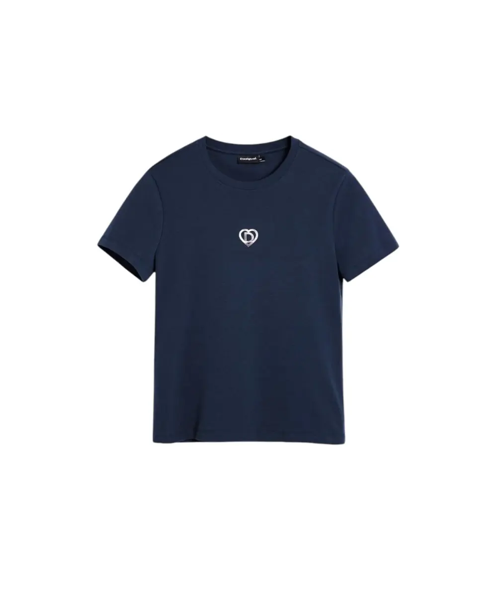 Desigual - Γυναικείο T-shirt Berlin 26SWTK04-5000 Μπλε
