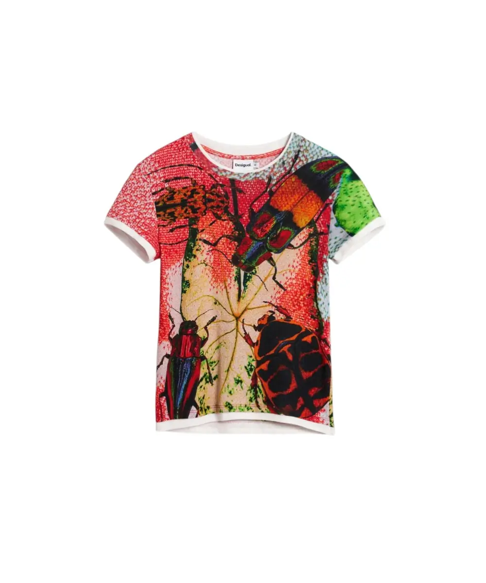 Desigual - Γυναικείο T-shirt Bugs Lacroix 26SWTK27-9019 Κόκκινο