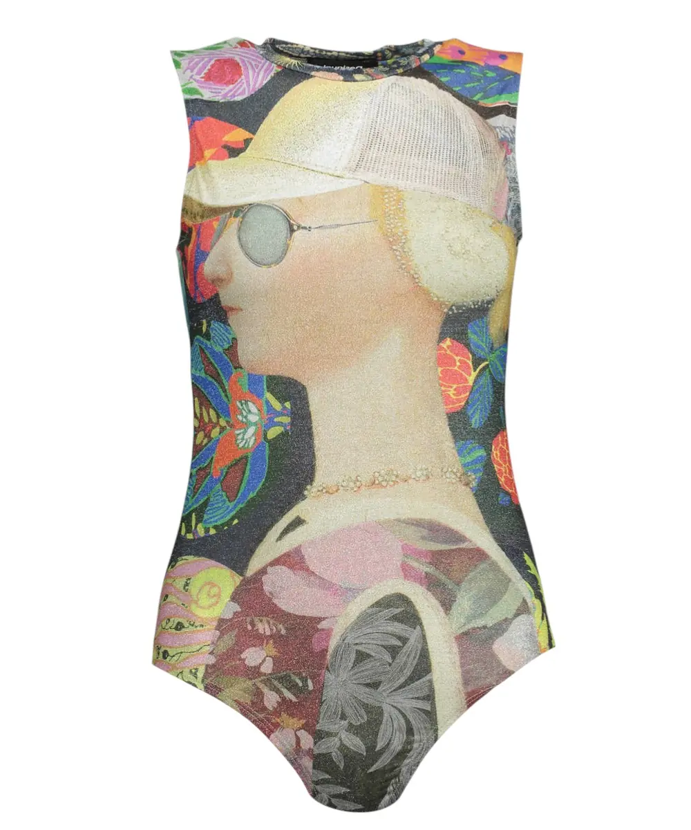 Desigual - Γυναικείο Κορμάκι Verde 22SWTKB2-2000 Πράσινο