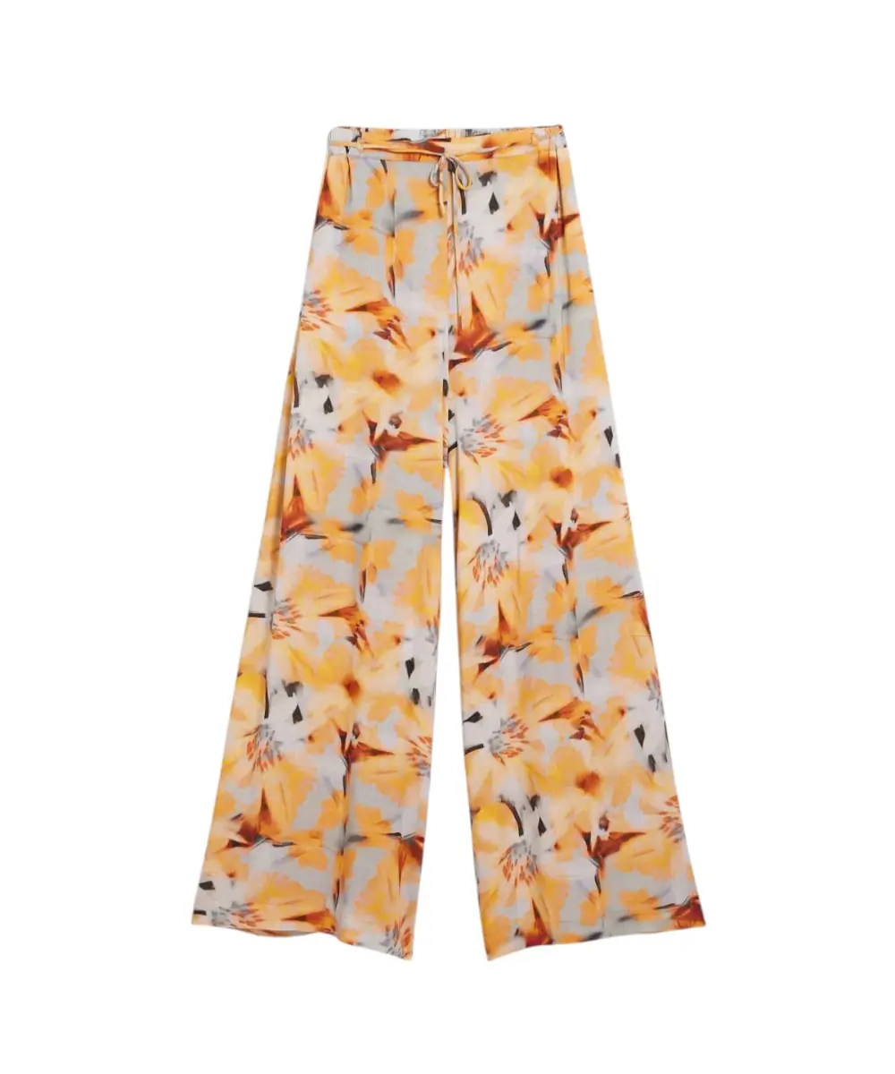 Desigual - Γυναικείο Παντελόνι Preston Wide-Leg 26SWPW38-5002 Κίτρινο