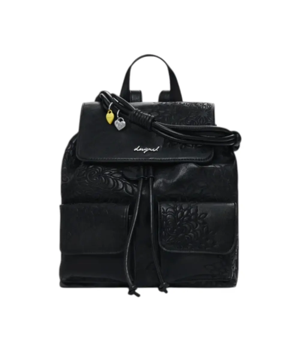 Desigual - Γυναικείο Σακίδιο Πλάτης Sierra Prisa Mini 26SAKP35-2000 Μαύρο