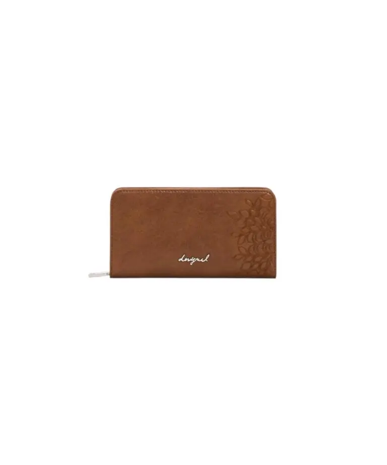 Desigual - Γυναικείο πορτοφόλι Mone Sierra Fiona 26SAYP21-6011 Καφέ