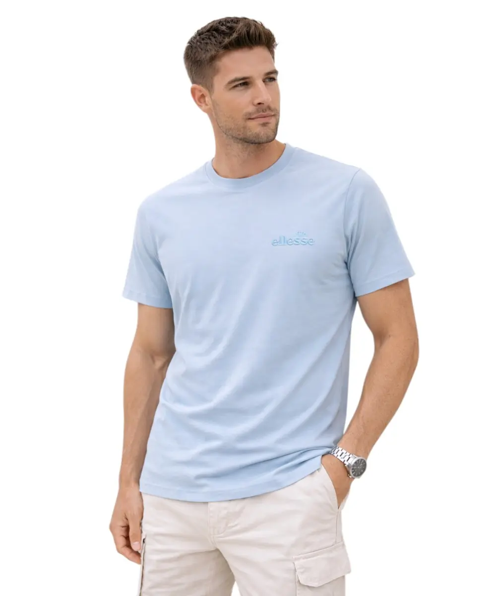 Ellesse - Ανδρικό Κοντομάνικο T-Shirt Leonardo EHM204S26-571 Γαλάζιο