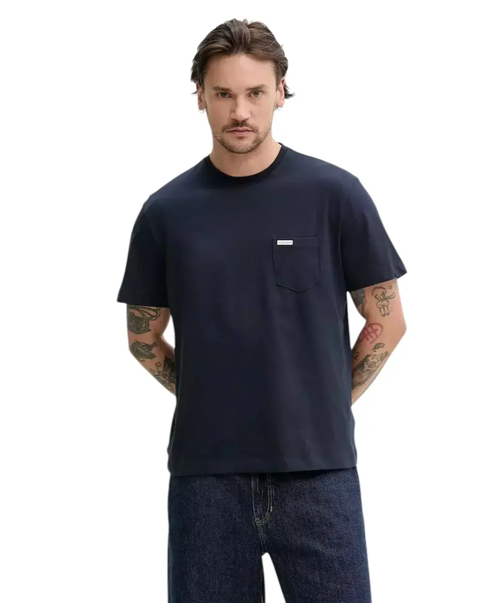 Guess - Ανδρικό T-shirt Essential Logo M5RI74K8FQ4-A71W Μπλε