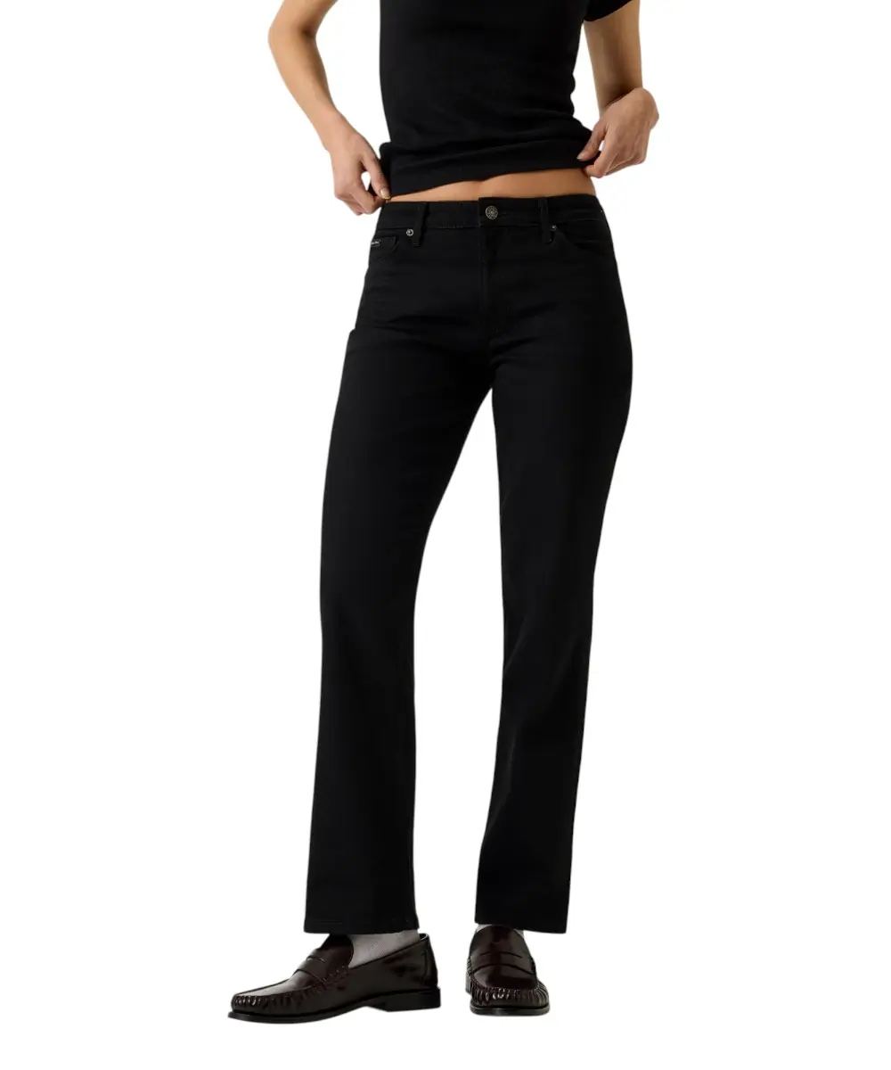 Guess - Γυναικείο Παντελόνι Τζιν G08 High Rise Skinny W5YA98D6311-INBO Μαύρο