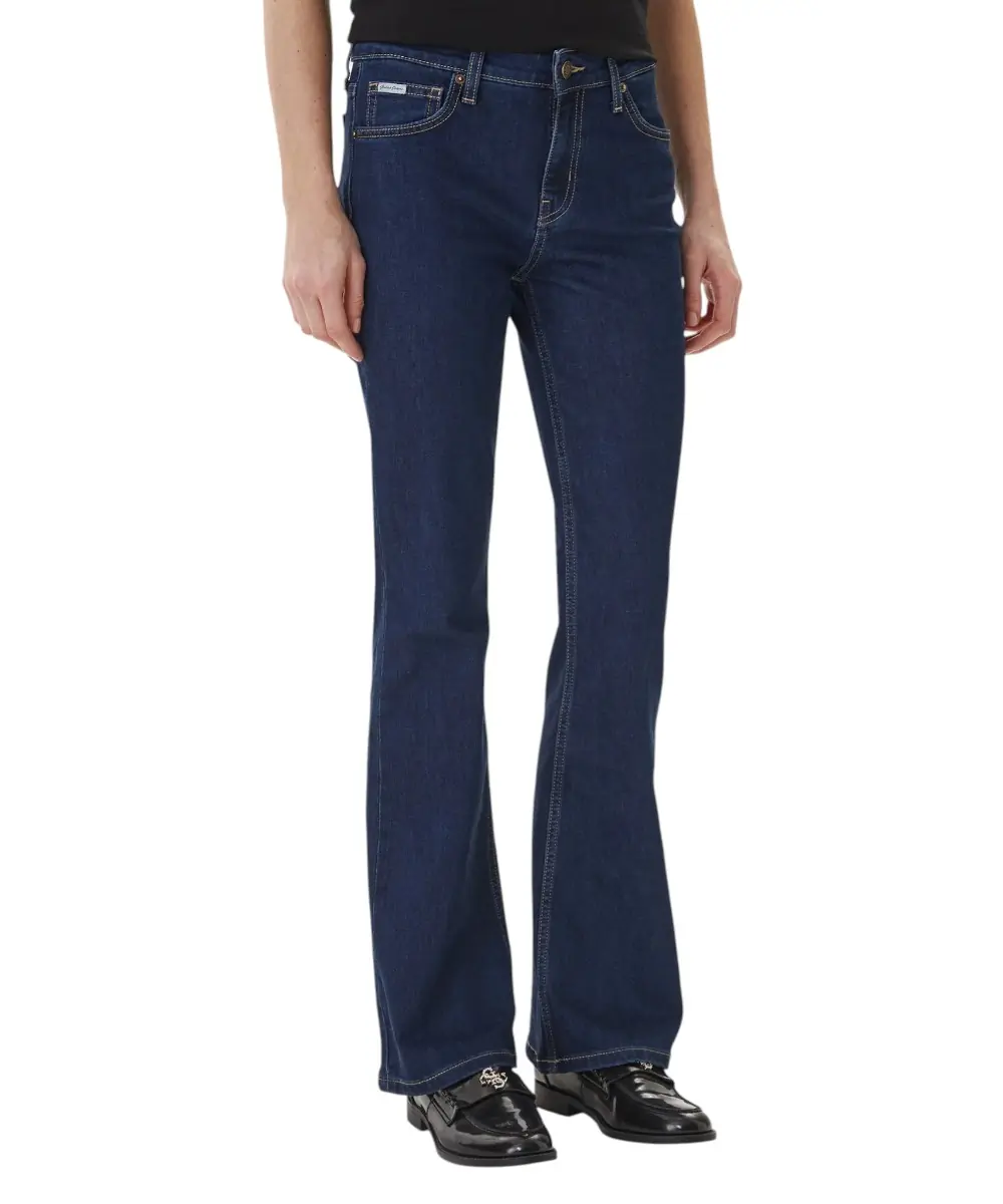 Guess - Γυναικείο Παντελόνι Τζιν G09 Bootcut W6RA1SD632B-GVIV Μπλε Σκούρο
