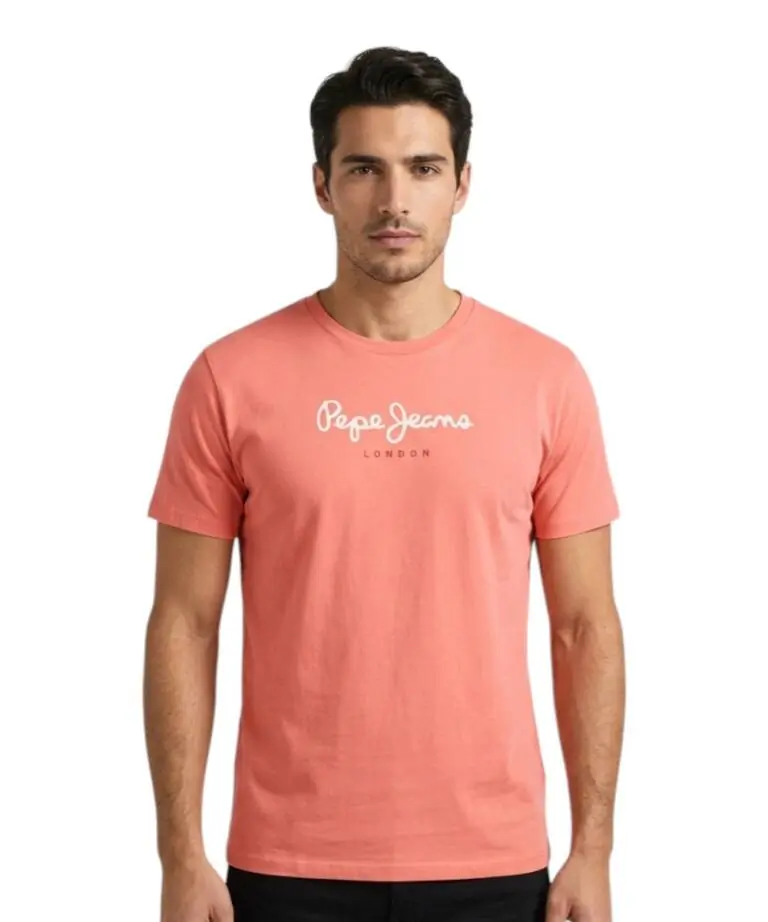 Pepe Jeans - Ανδρικό T-shirt Eggo N PM5010178-189 Ροζ