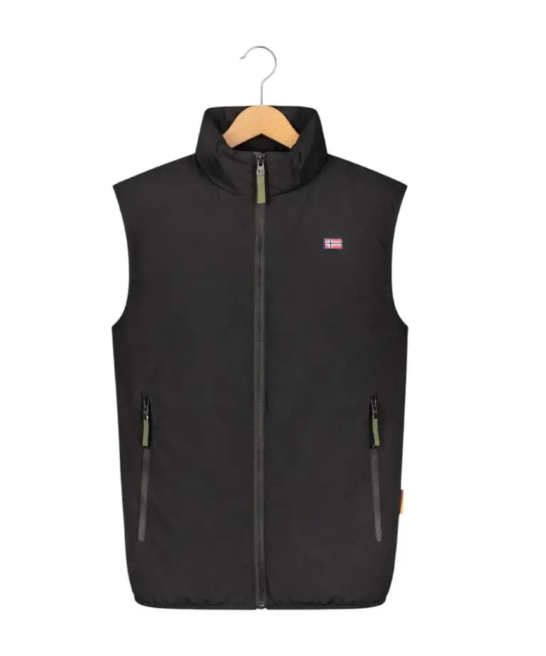 Scuola Nautica Italiana - Ανδρικό Αμάνικο Μπουφάν 859122-BLACK Μαύρο