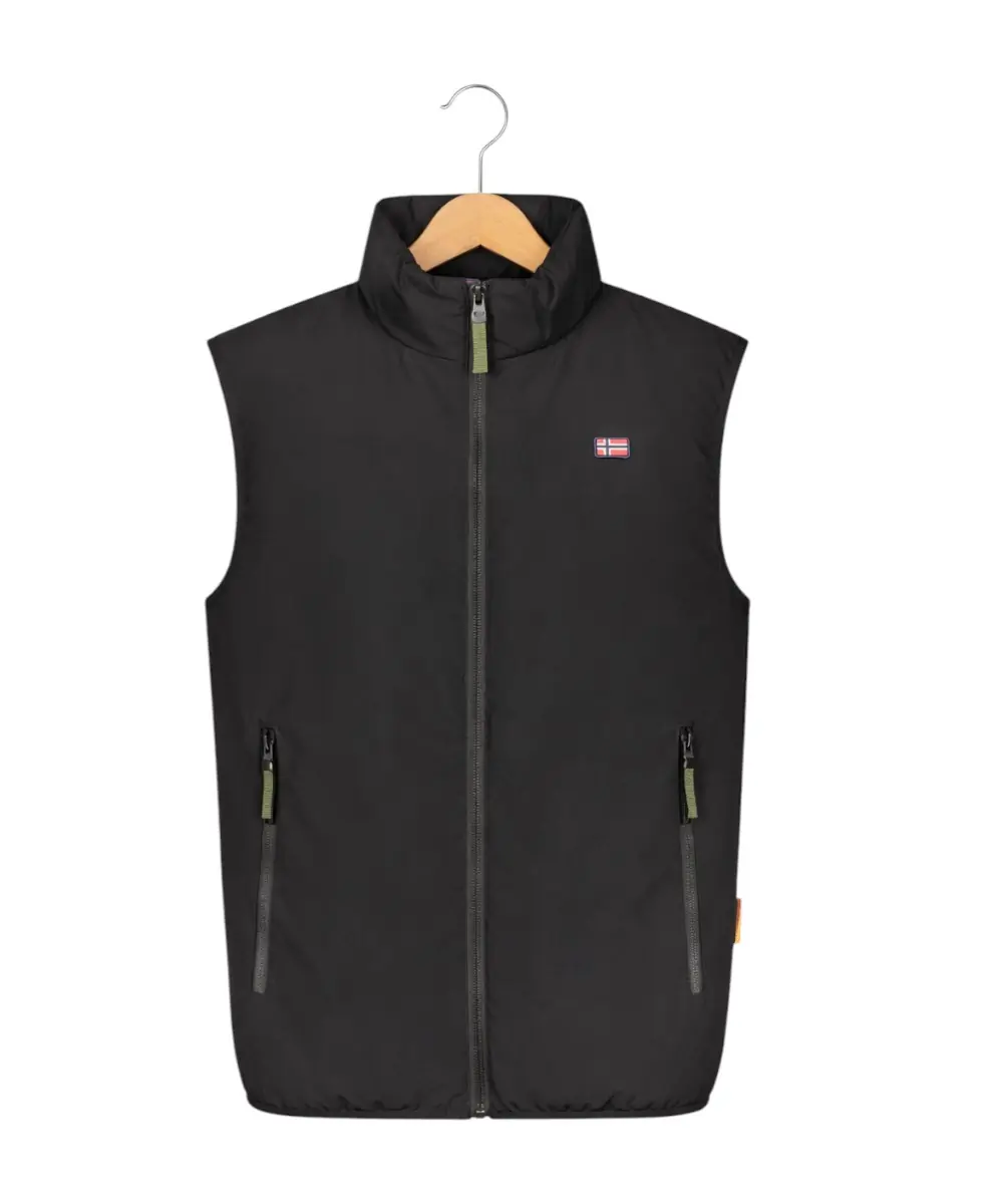 Scuola Nautica Italiana - Ανδρικό Αμάνικο Μπουφάν 859122-BLACK Μαύρο