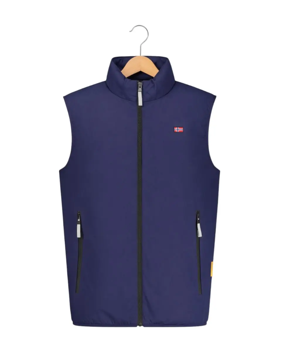 Scuola Nautica Italiana - Ανδρικό Αμάνικο Μπουφάν 859122-NAVY Μπλε