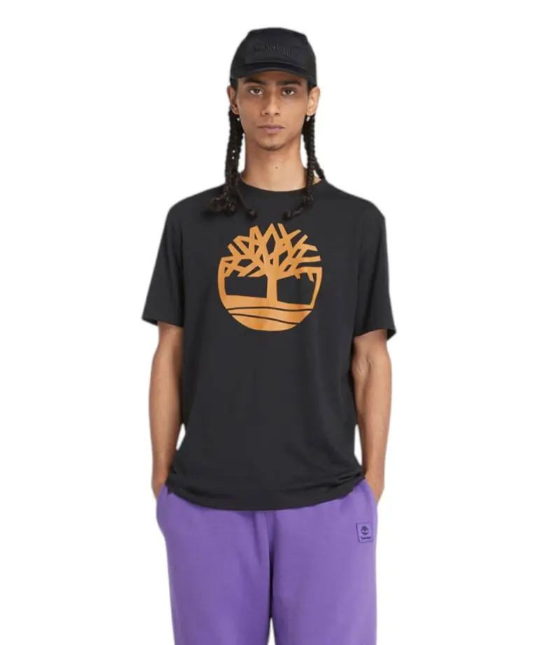 Timberland - Ανδρική Μπλούζα Kennebec River Tree T-shirt TB0A2C2R-P56 Μαύρο