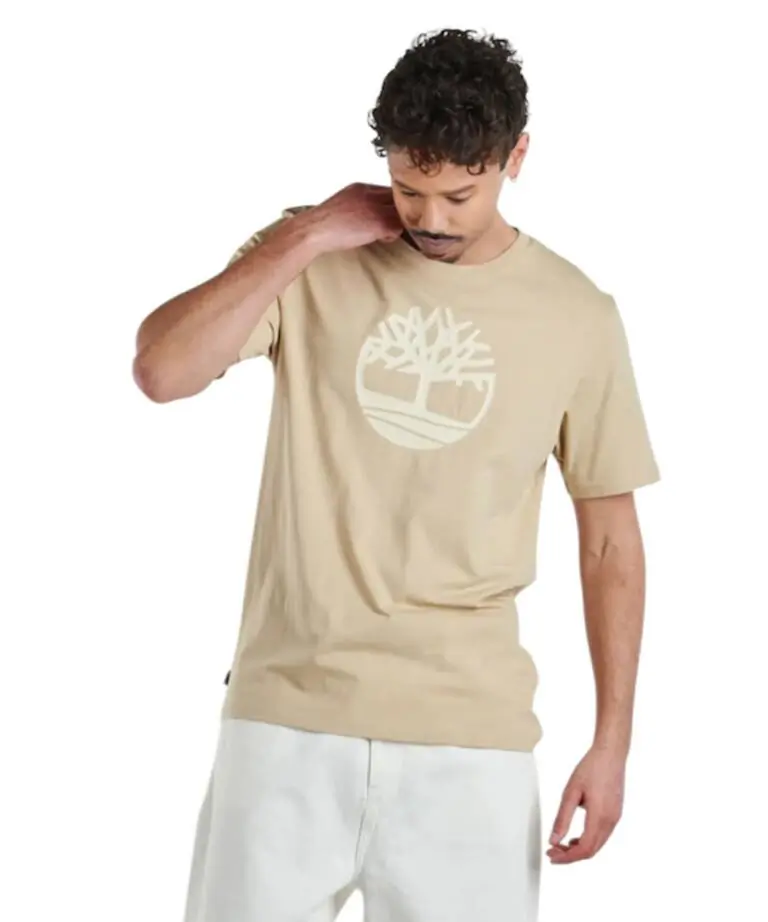 Timberland - Ανδρική Μπλούζα Kennebec River Tree T-shirt TB0A2C2R-Y94 Μπεζ