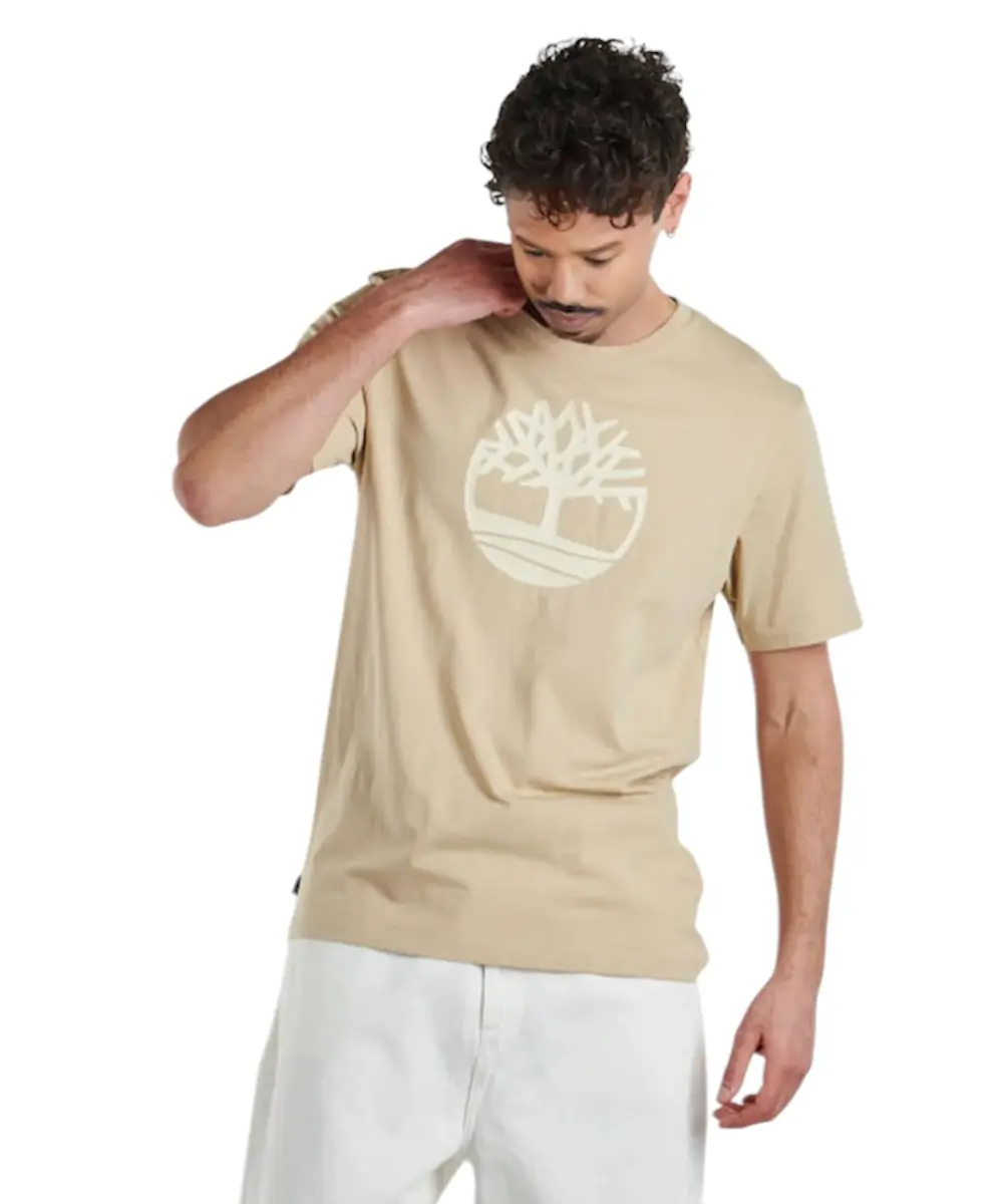 Timberland - Ανδρική Μπλούζα Kennebec River Tree T-shirt TB0A2C2R-Y94 Μπεζ