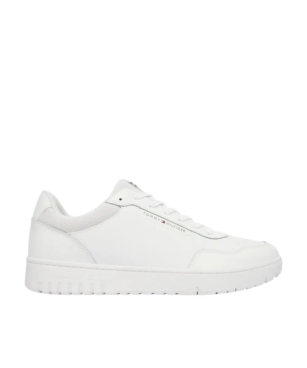 Tommy Hilfiger - Ανδρικά Sneakers Th Basket Core Lite Lth FM0FM05713-YBS Λευκό