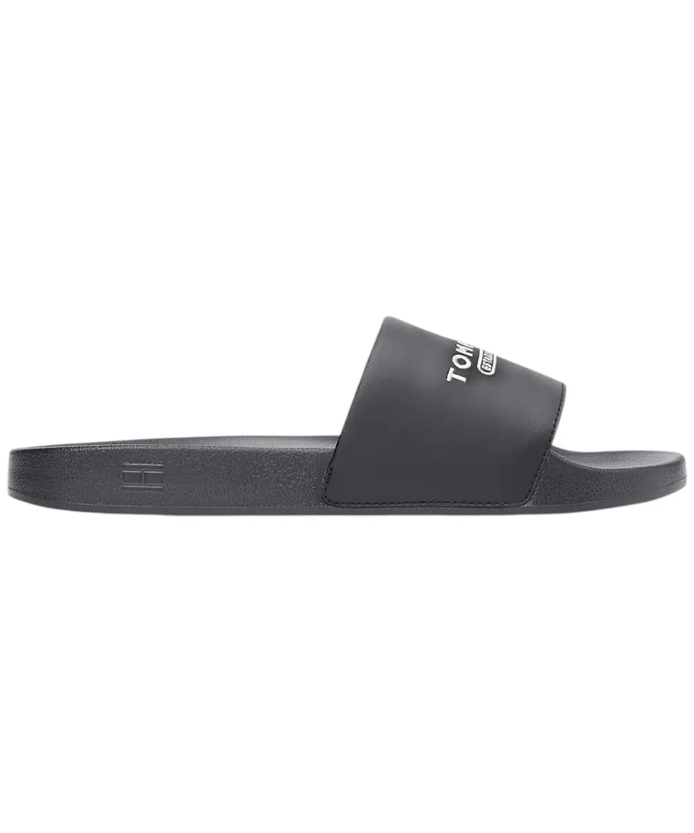 Tommy Hilfiger - Ανδρικές Παντόφλες Raised Pool Slide FM0FM05761-BDS Μαύρο