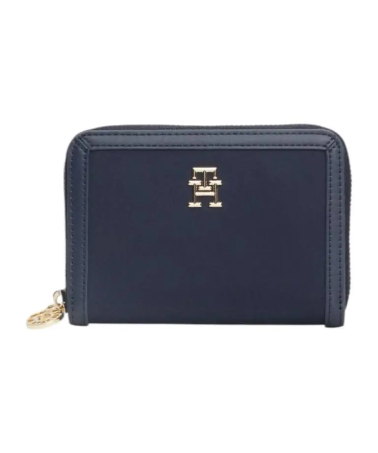 Tommy Hilfiger - Γυναικείο Πορτοφόλι Th Essential S Med Za AW0AW15754-DW6 Μπλε Σκούρο