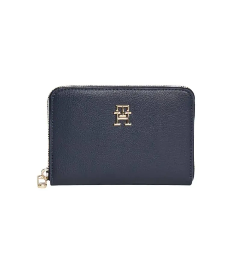 Tommy Hilfiger - Γυναικείο Πορτοφόλι Th Essential Sc Med Za Corp AW0AW16092-DW6 Μπλε Σκούρο