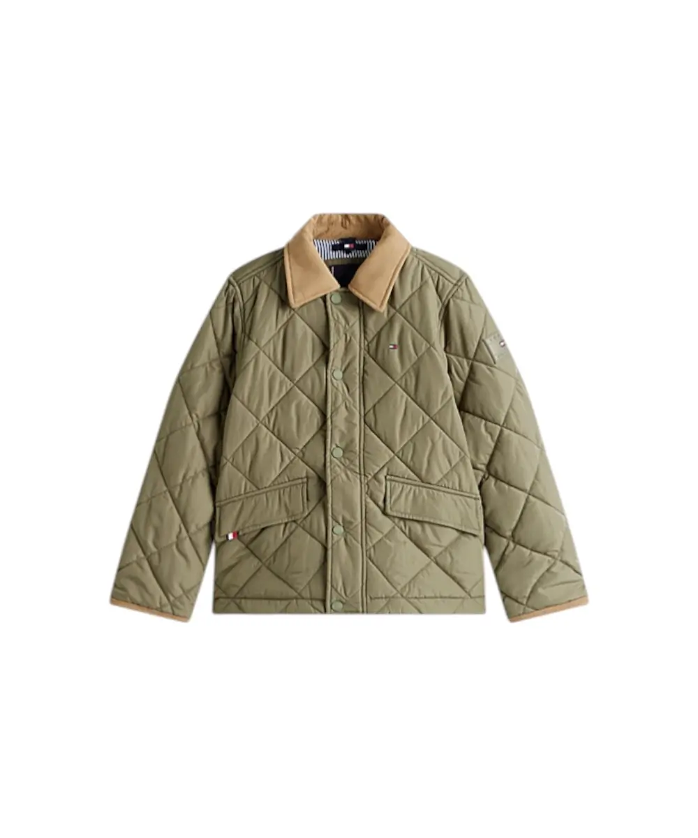 Tommy Hilfiger - Παιδικό Μπουφάν KB0KB09814-PLI Χακί
