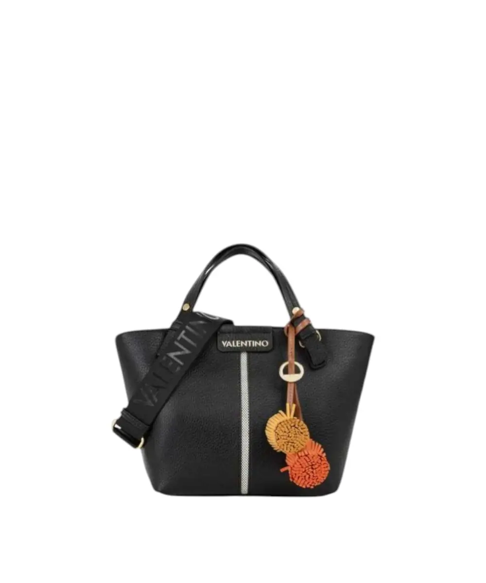 Valentino Bags - Γυναικεία Τσάντα Ώμου Hybris Re Tote Bag VBS9OV04-001 Μαύρο