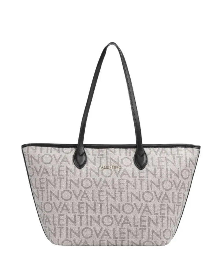 Valentino Bags - Γυναικεία Τσάντα Ώμου Logo Tote Bag VBSA1F02-350 Μαύρο