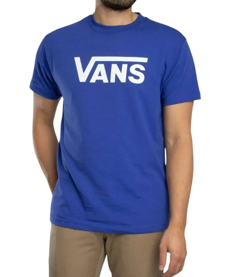 Vans - Ανδρικό T-shirt Κοντομάνικο Classic Logo Royal Cobalt VN000RA1-FRX Μπλε