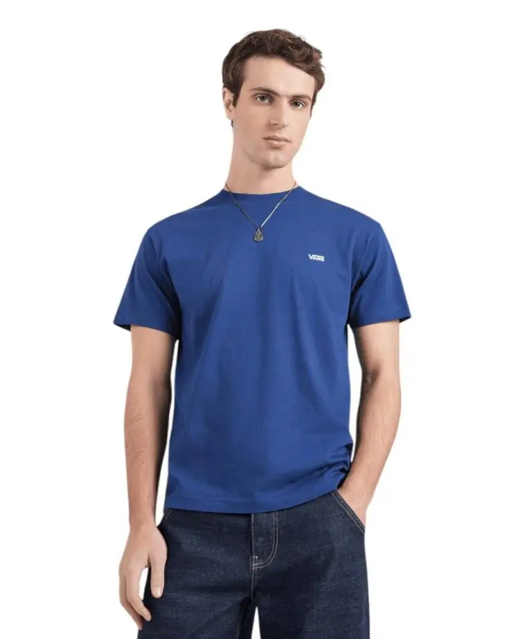 Vans - Ανδρικό T-shirt Κοντομάνικο Left Chest SS VN000R9X-FOB Μπλε