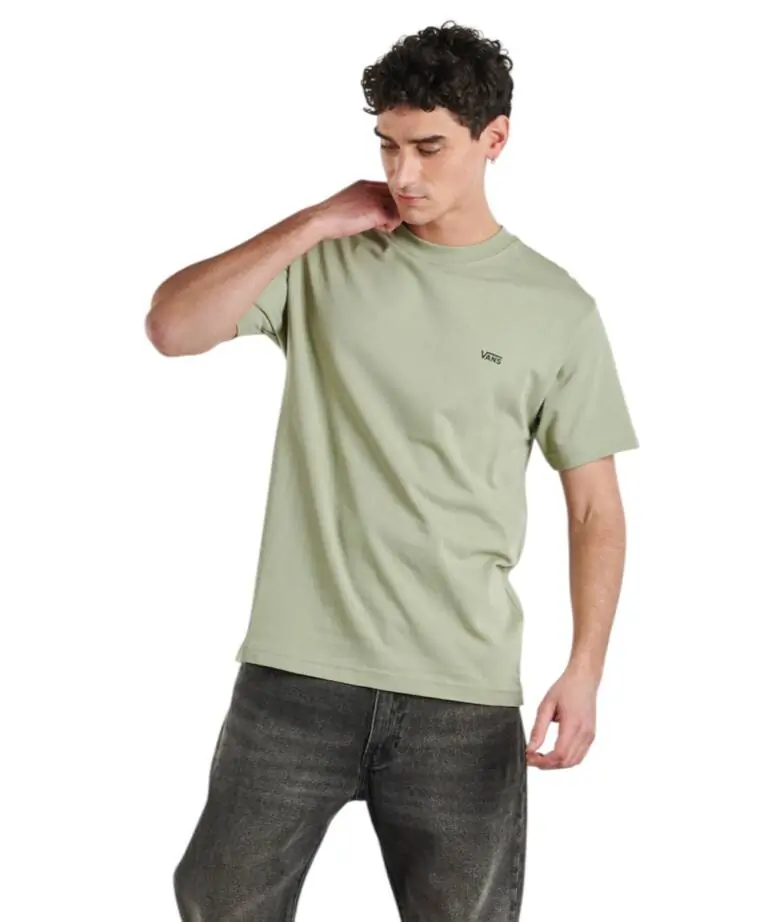 Vans - Ανδρικό T-shirt Κοντομάνικο Left Chest SS VN000R9X-FSG Λαδί