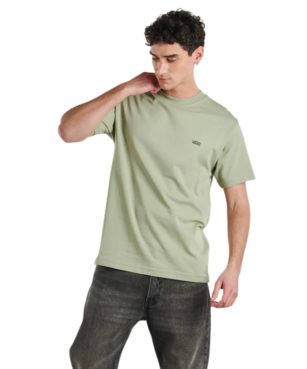 Vans - Ανδρικό T-shirt Κοντομάνικο Left Chest SS VN000R9X-FSG Λαδί