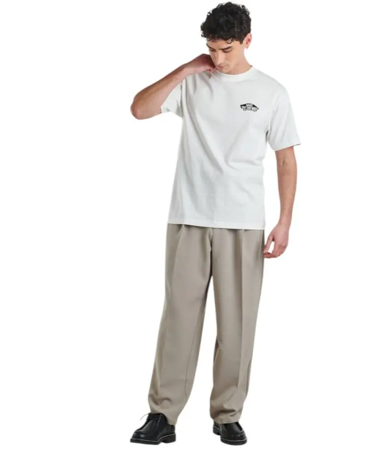 Vans - Ανδρικό T-shirt Κοντομάνικο Tee Skate Double Standard VN000SYD-YB2 Λευκό
