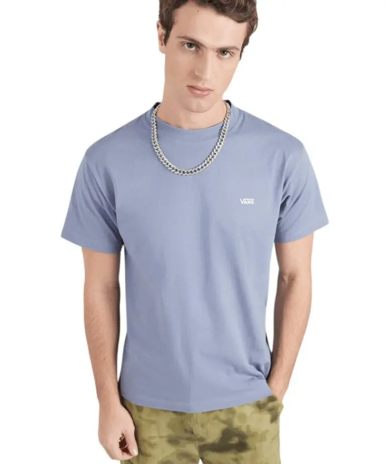 Vans - Ανδρικό T-shirt Κοντομάνικο Left Chest SS VN000R9X-FOI Γαλάζιο