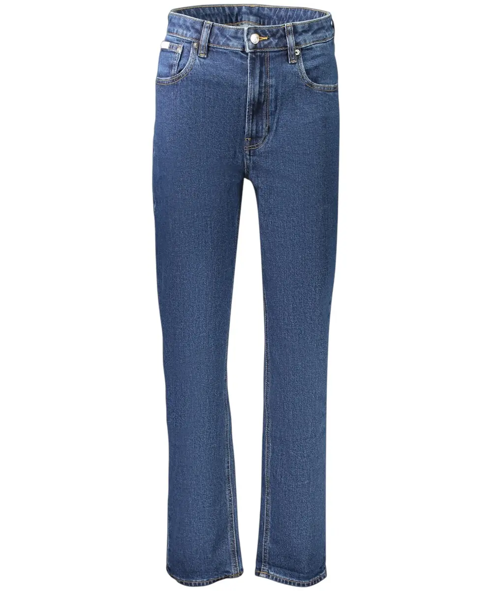 Calvin Klein - Γυναικείο Παντελόνι Jean Ck Mom Fit LV047F492G-E5D Μπλε