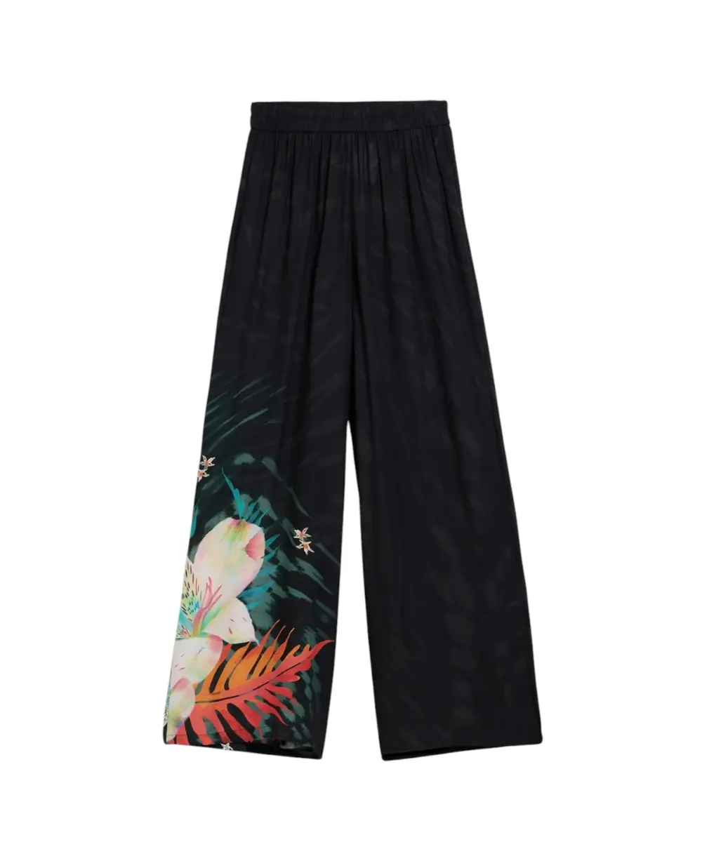 Desigual - Γυναικείο Παντελόνι Swim Daikiri 26SWPW52-2000 Μαύρο