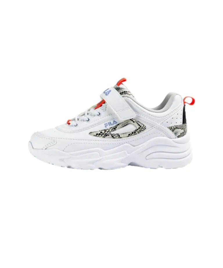 Fila - Παιδικά Sneakers Skye V Kids FFK0268-13036 Λευκό/Κόκκινο