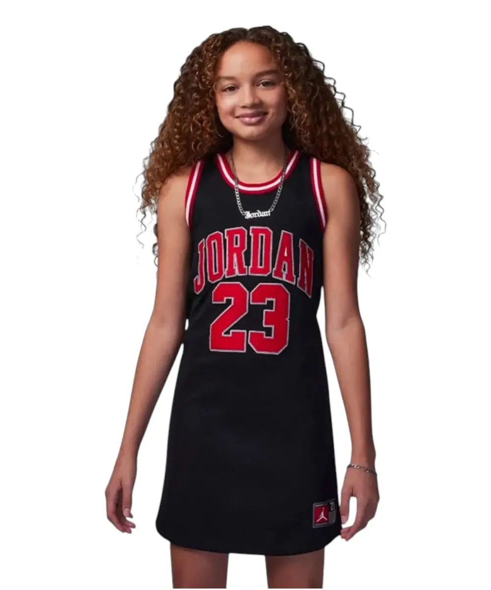 Jordan - Παιδικό Φόρεμα Jersey Dress 23 45C918-023 Μαύρο