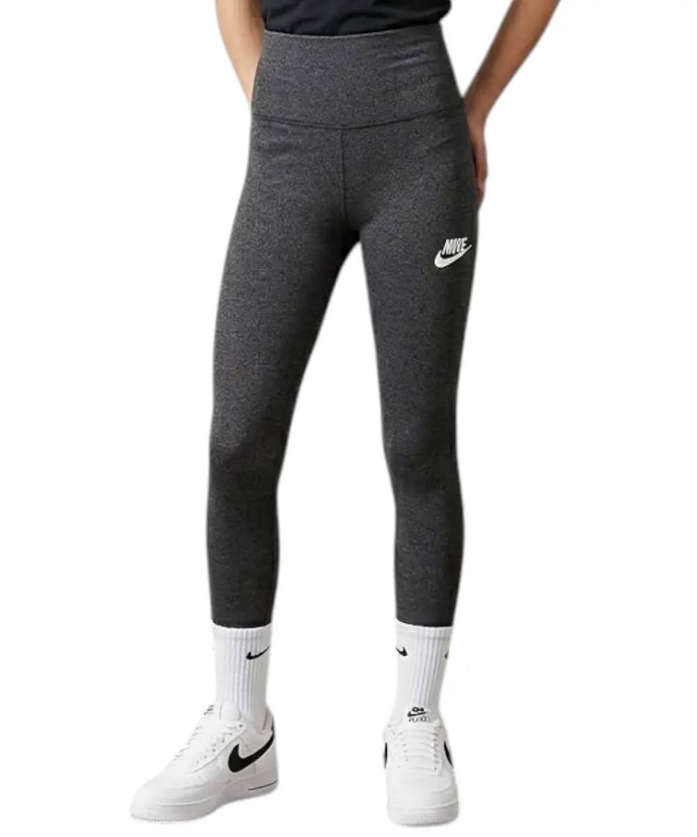 Nike - Αθλητικό Παιδικό Κολάν High-Waist Luminous 36I104-023 Μαύρο
