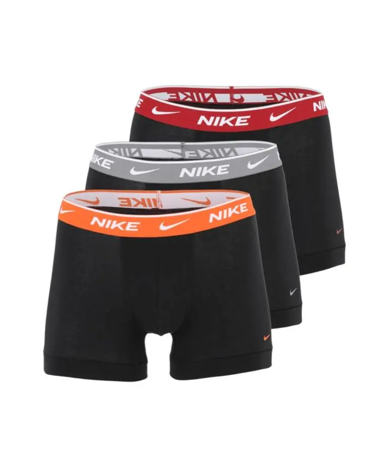 Nike - Ανδρικά Μποξεράκια Everyday Trunk Boxer 3-Pack MQ00KE1284-0VN Μαύρο