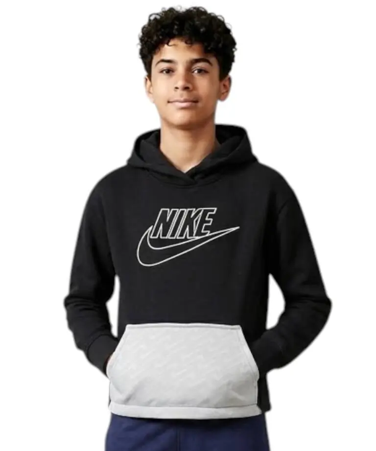 Nike - Παιδική Μπλούζα Φούτερ Kids Zip-Up 36I265-023 Μαύρο