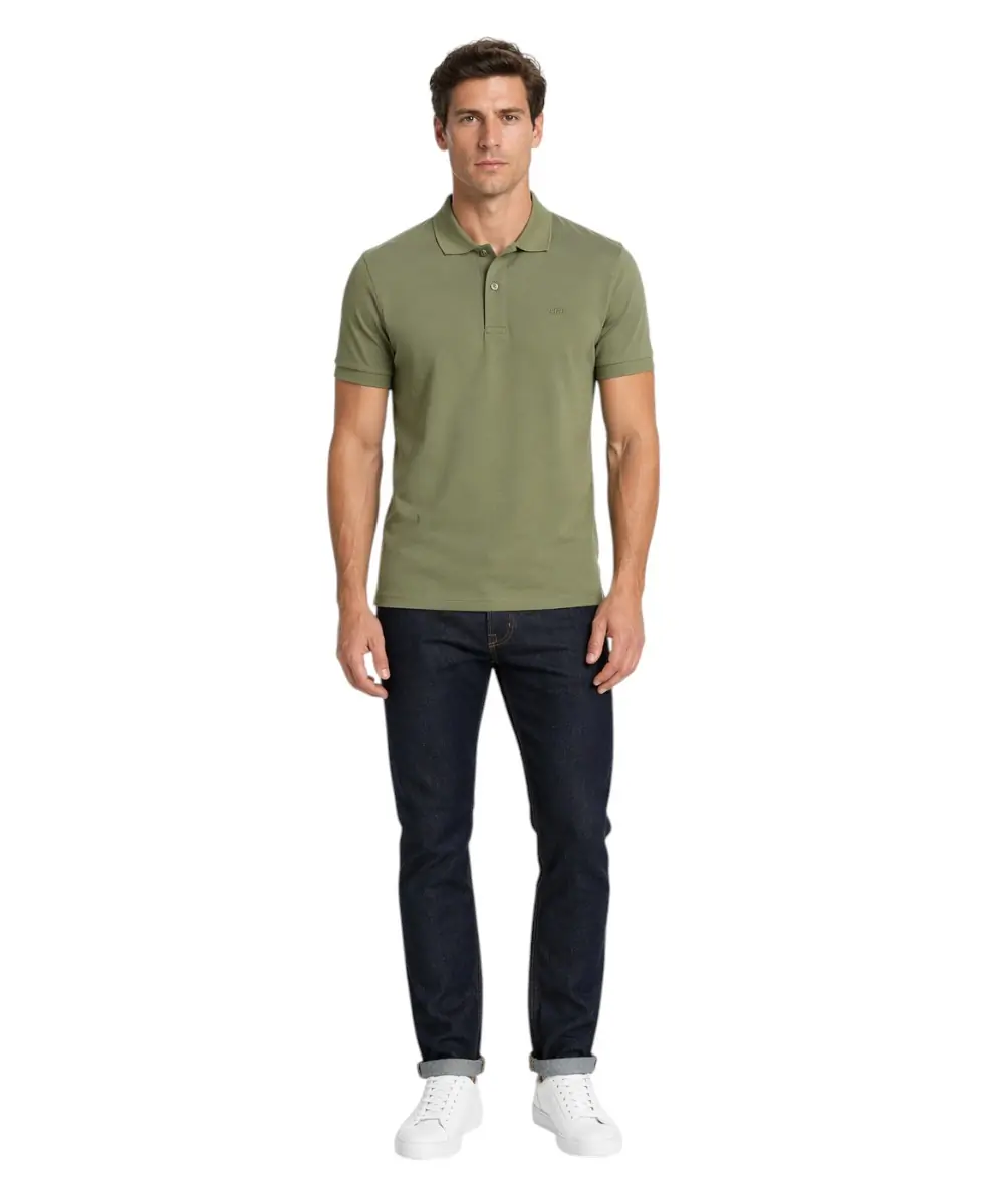 Rifle- Ανδρικό T-shirt Polo RFP249-ARMY Χακί