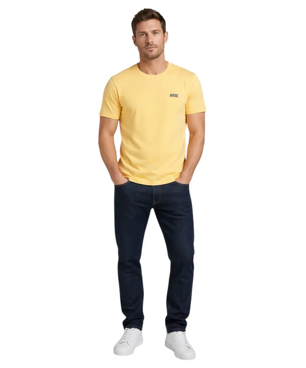 Rifle- Ανδρικό T-shirt RFT002-PESCA Πορτοκαλί Ανοιχτό