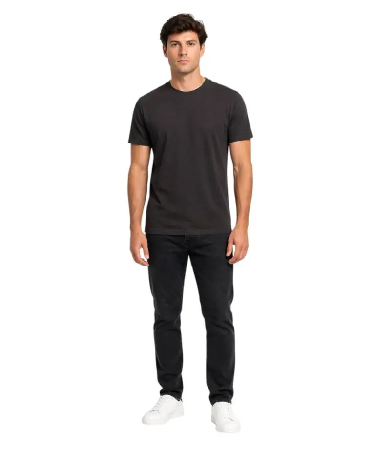 Rifle- Ανδρικό T-shirt RFT274-NERO Μαύρο